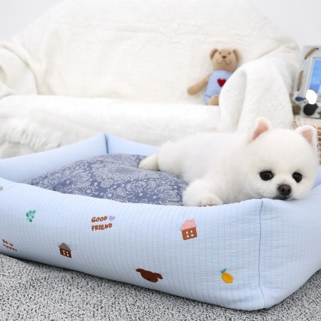 ParisDog 時尚刺繡寵物好眠床