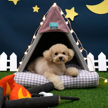 ParisDog 撞色寵物帳篷小屋