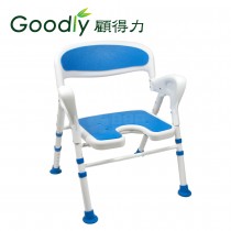 Goodly 顧得力 鋁合金洗澡椅WA-199 可收合 U型坐墊(台灣製造)