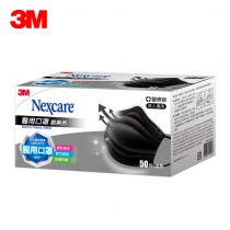 3M Nexcare 7660C 成人醫用口罩 酷黑色 (50片/盒)