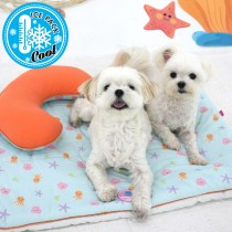 ParisDog 海底世界寵物涼感睡墊組